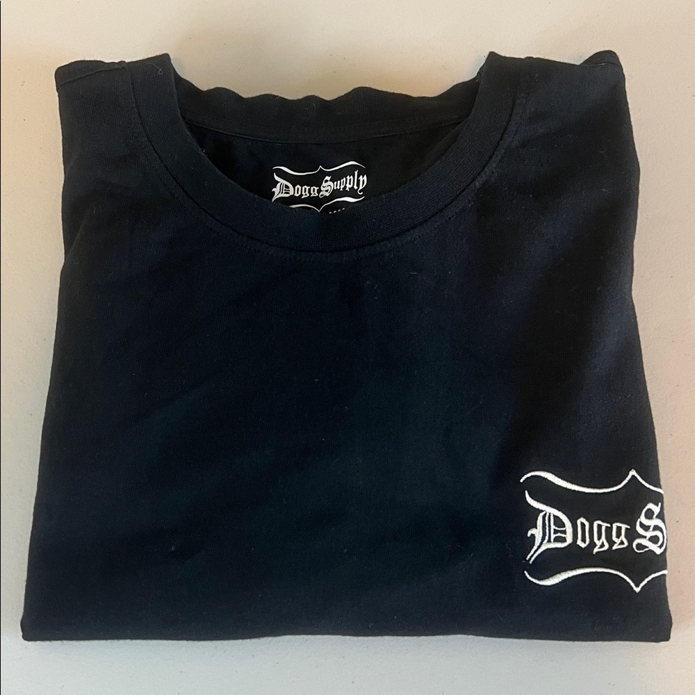 Dogg Supply Bandana Print Short Sleeve TShirt Black Size 2XL